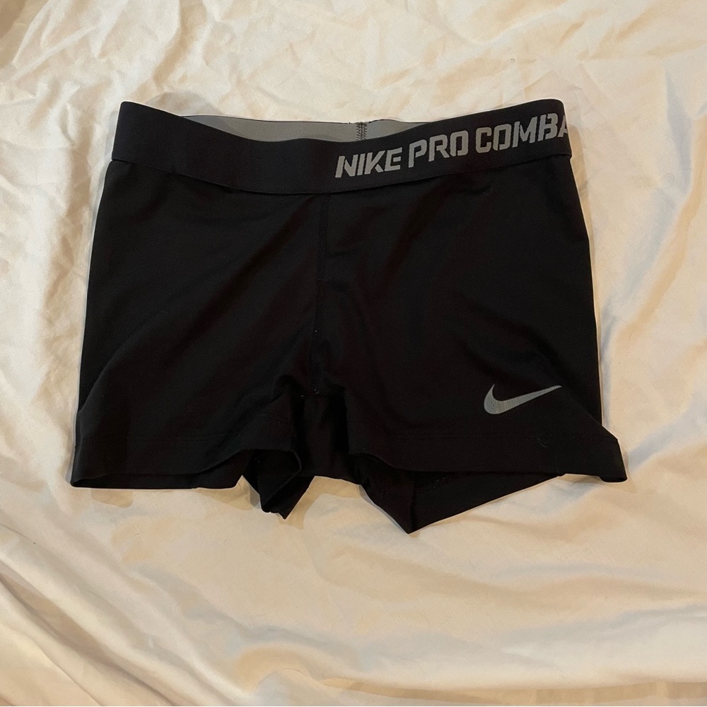 Black Nike spandex shorts